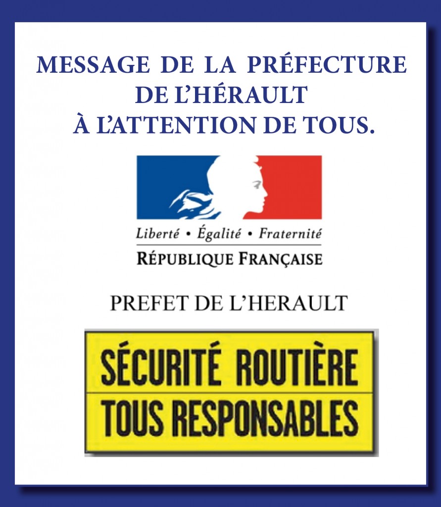 Message Préfecture Sécurité Routière